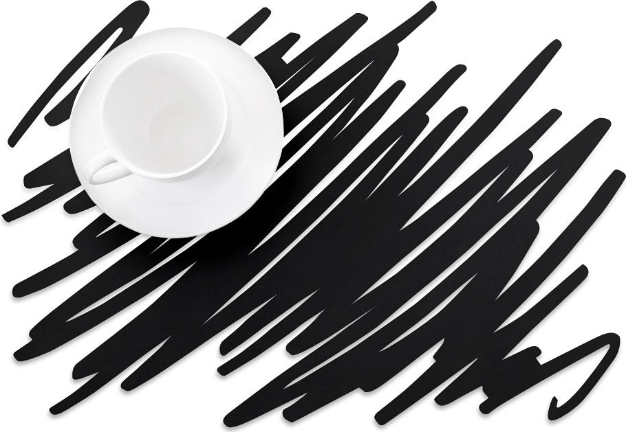 Doodle Placemat – Black Doodle