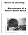 Doors of Learning: Microcosms of a Future South Africa cover