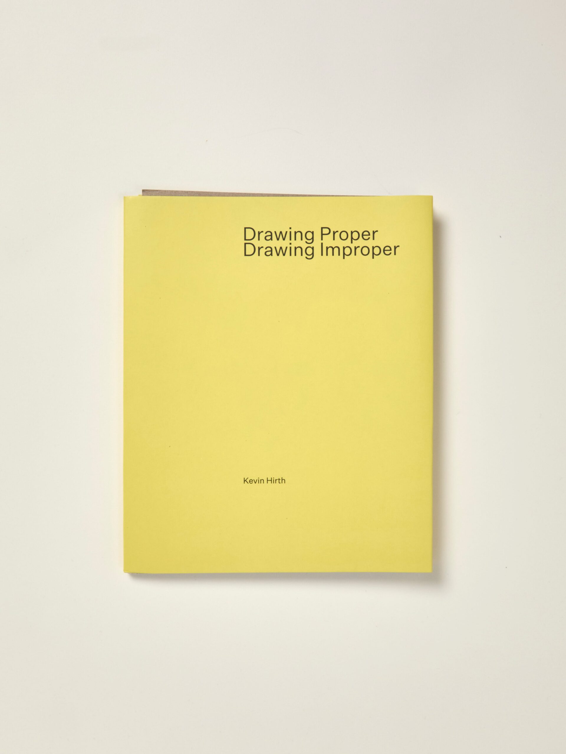Drawing Proper/Drawing Improper