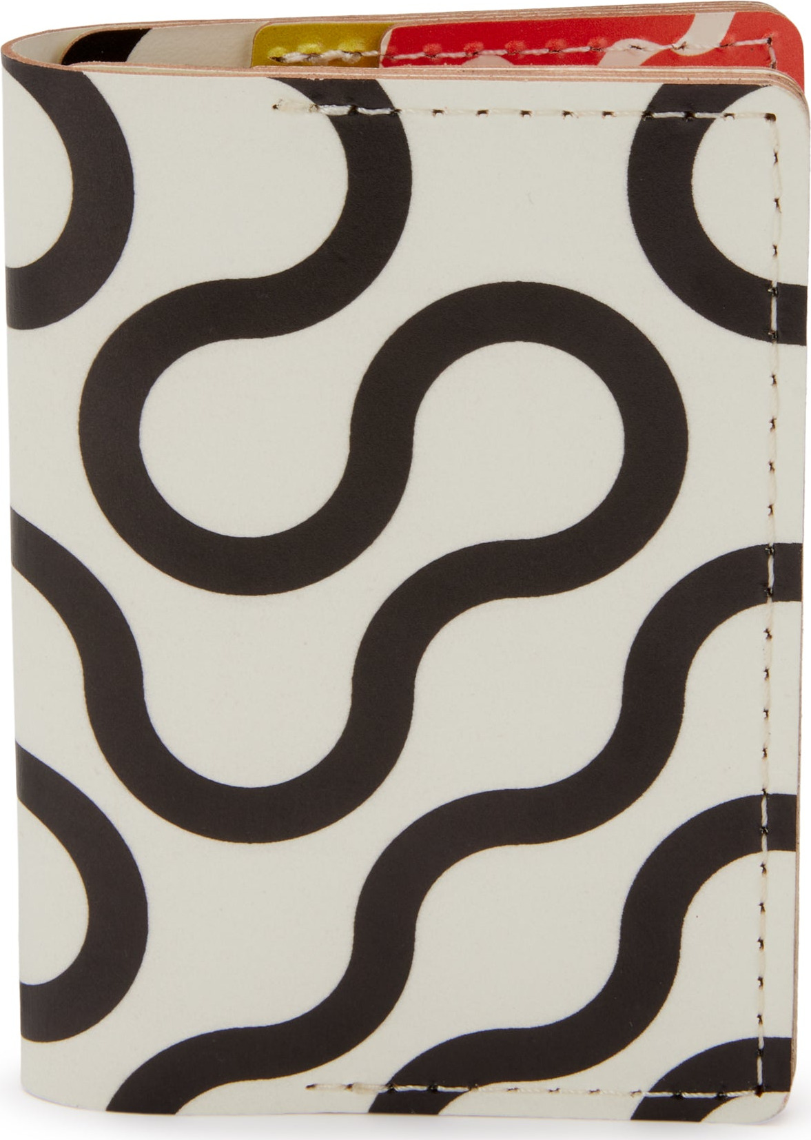 Dusen Dusen Recycled Leather Double Card Holder – Arc