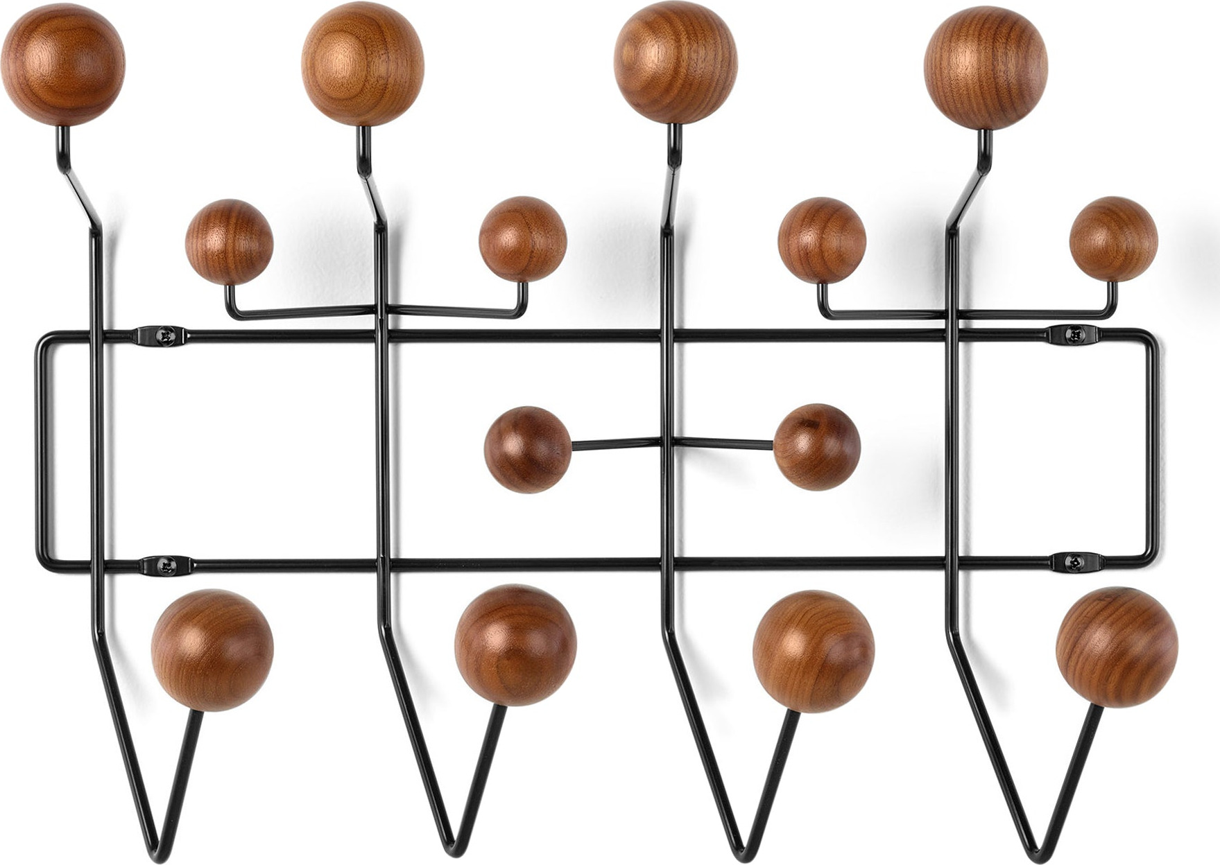 Eames® Hang-It-All Coat Rack from Herman Miller – Black/ Walnut