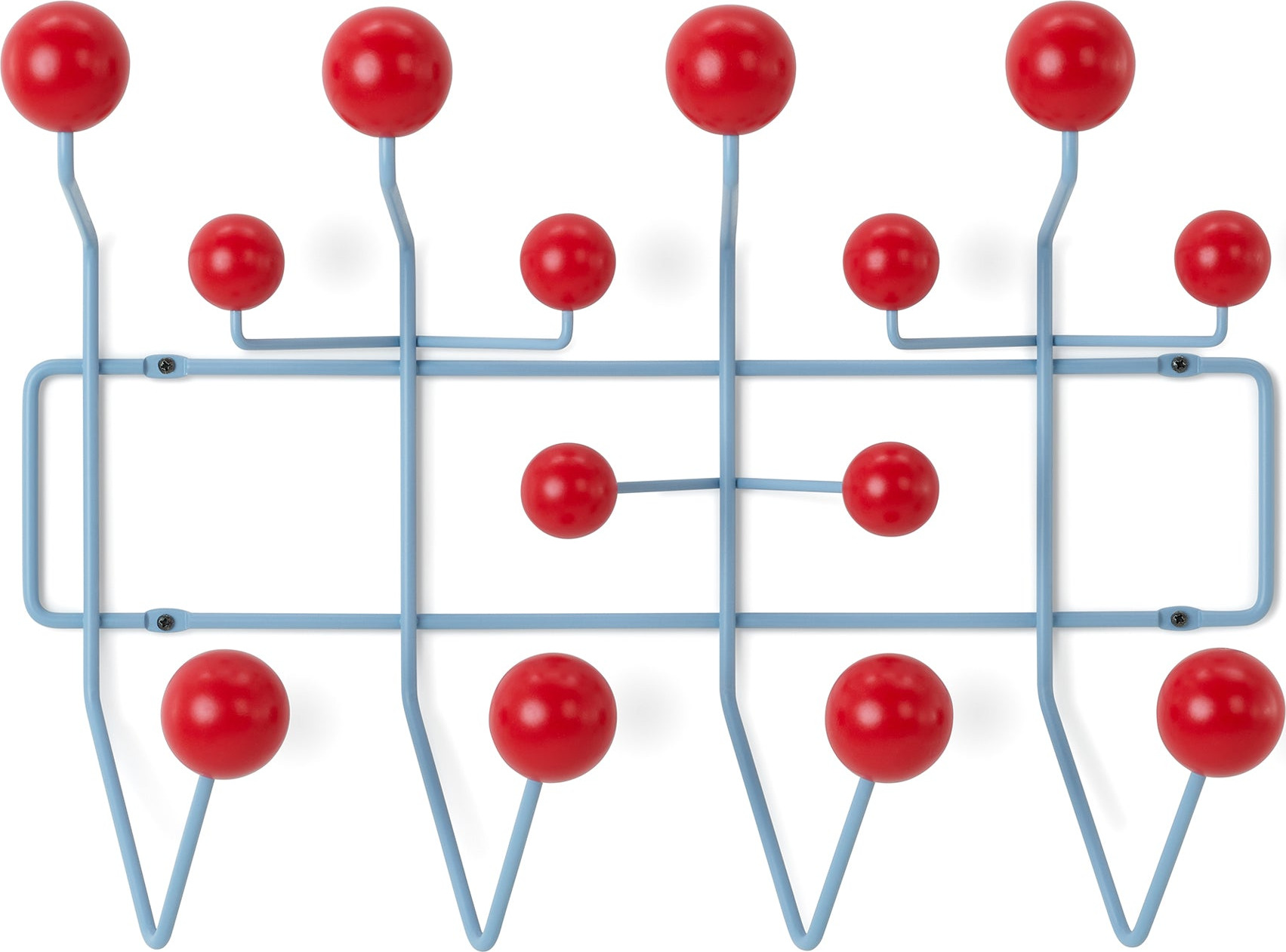 Eames® Hang-It-All Coat Rack from Herman Miller – Red/ Blue