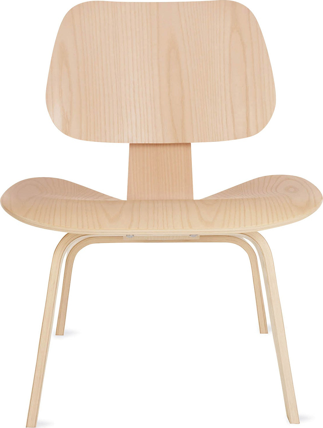 Eames® Molded Plywood Lounge Chair (LCW) from Herman Miller – White Ash