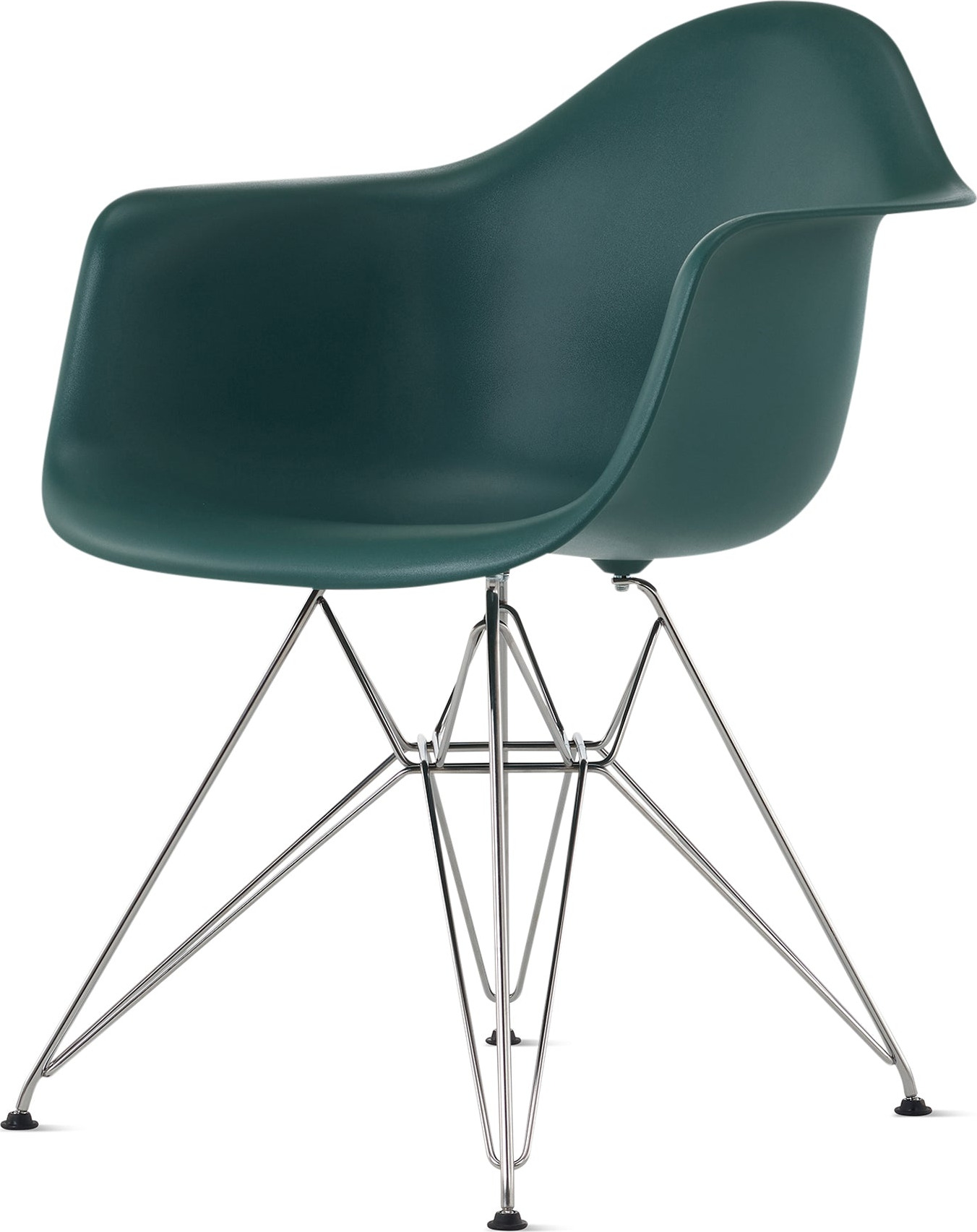 Eames® Molded Recycled Plastic Armchair from Herman Miller – Evergreen