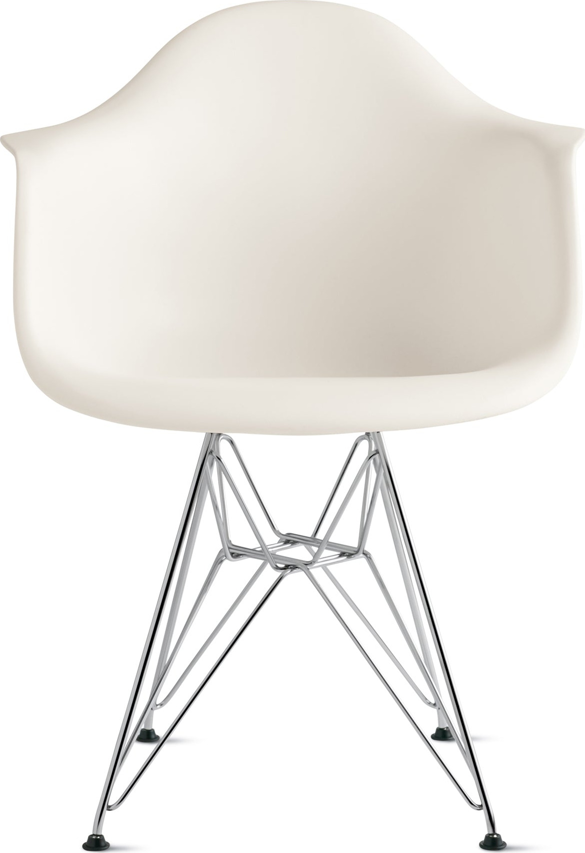 Eames® Molded Recycled Plastic Armchair from Herman Miller – White