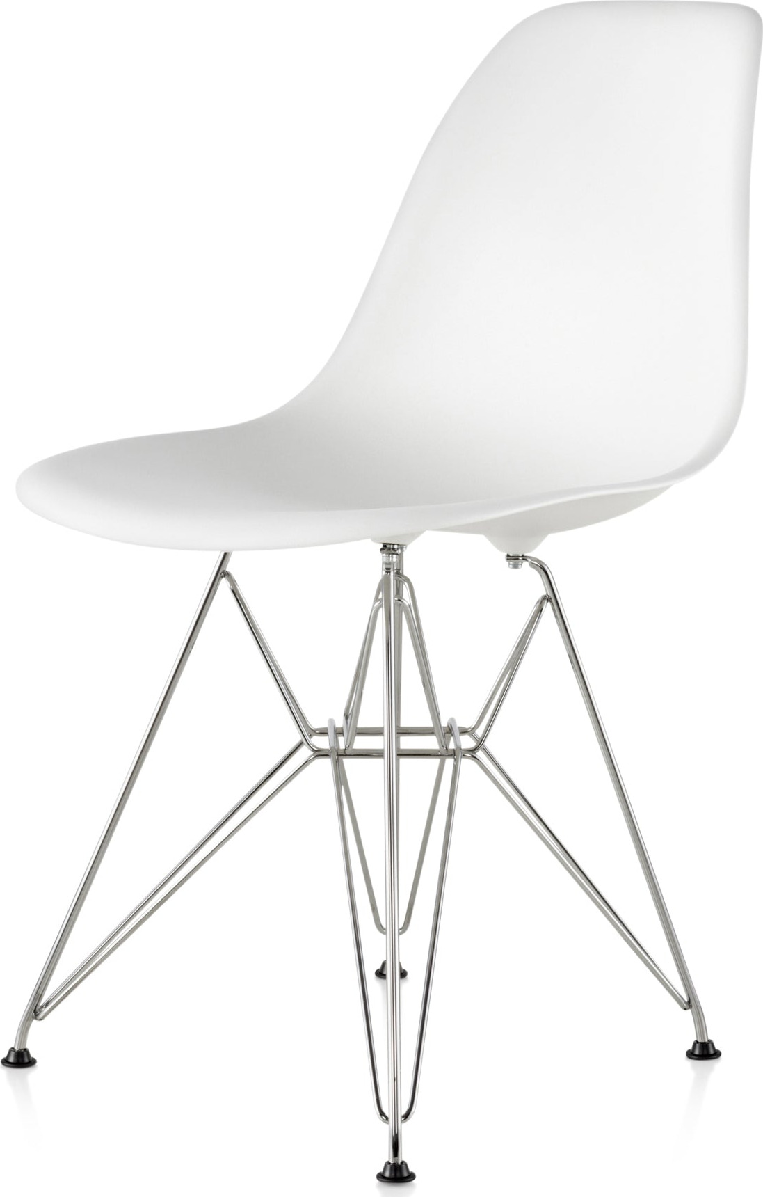 Eames® Molded Recycled Plastic Side Chair – White