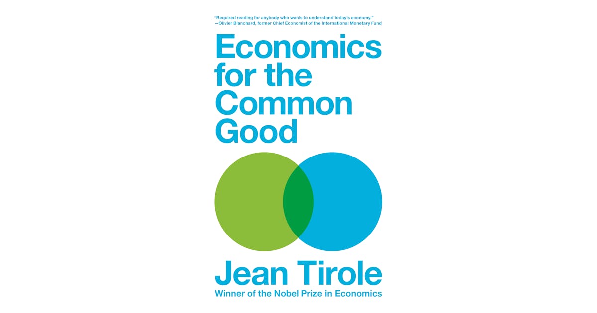 Economics for the Common Good cover