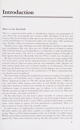 Edible Wild Plants: A North American Field Guide to Over 200 Natural Foods (Reissue) cover