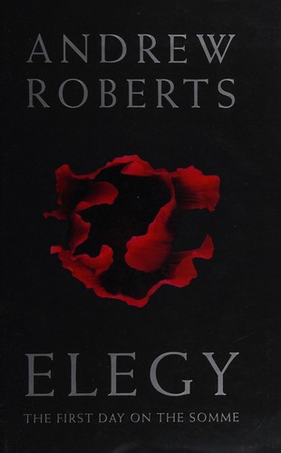 Elegy: The First Day on the Somme cover