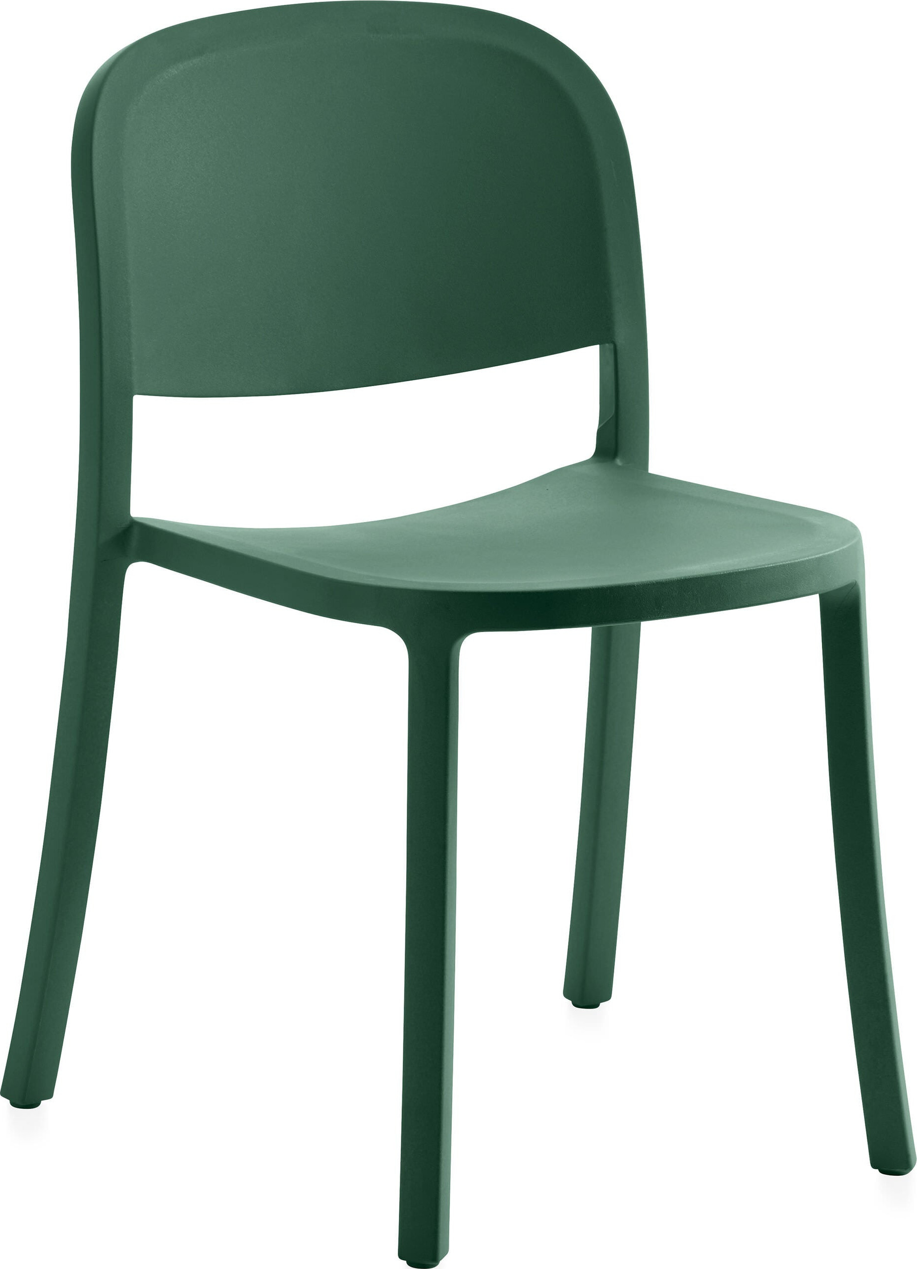 Emeco 1 Inch Reclaimed Stacking Chair – Green