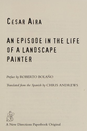An Episode in the Life of a Landscape Painter