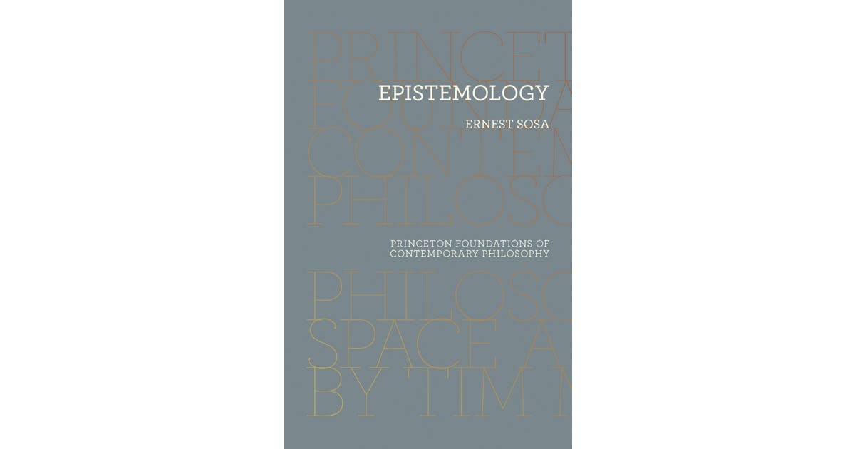 Epistemology cover