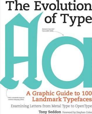 Evolution of Type: A Graphic Guide to 100 Landmark Typefaces: Examining Letters from Metal Type to Open Type cover