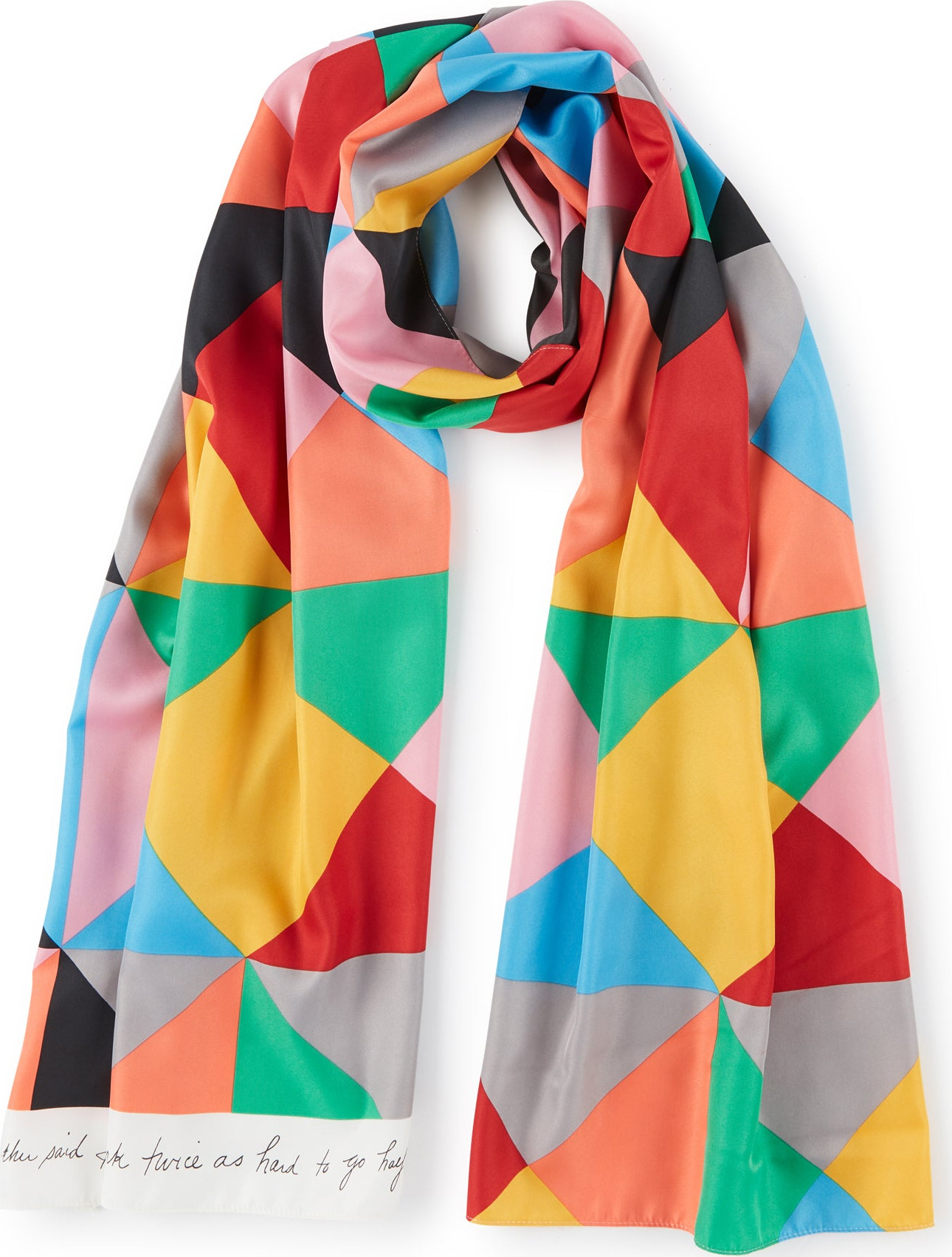Faith Ringgold Recycled Polyester Scarf