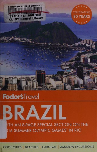 Fodor’s Brazil (2016) cover