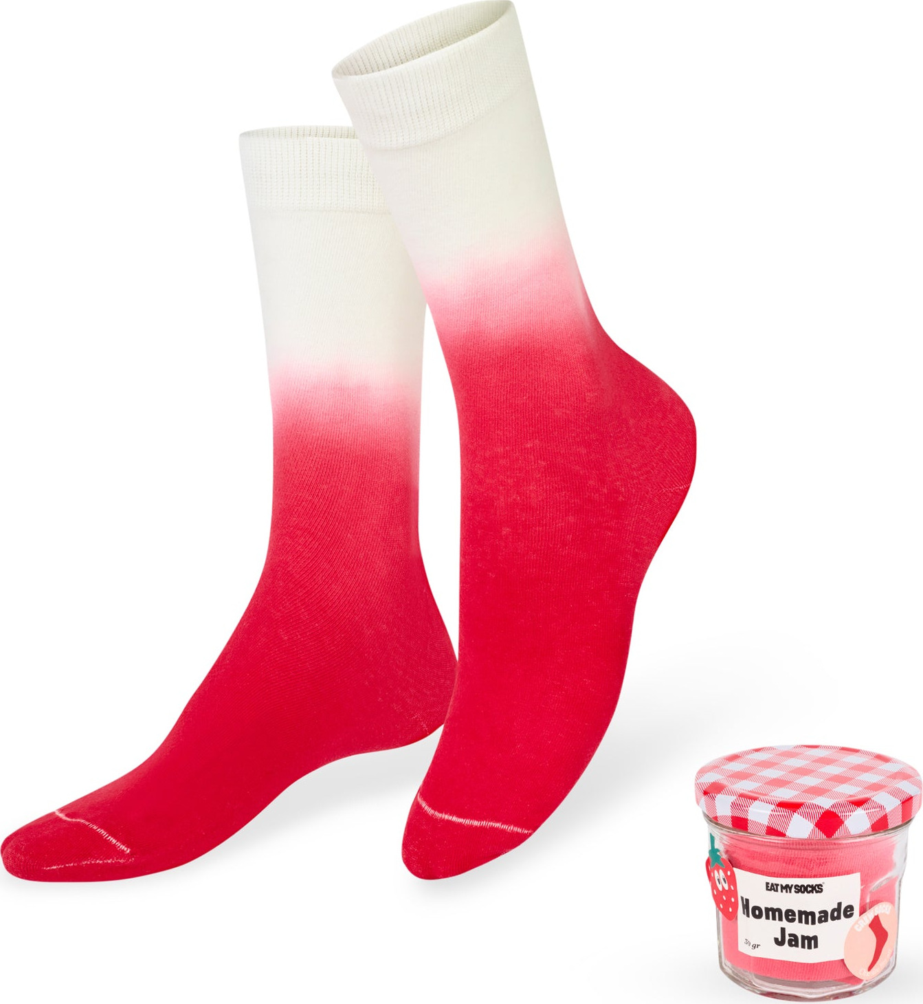 Food-Themed Crew Socks – Jam