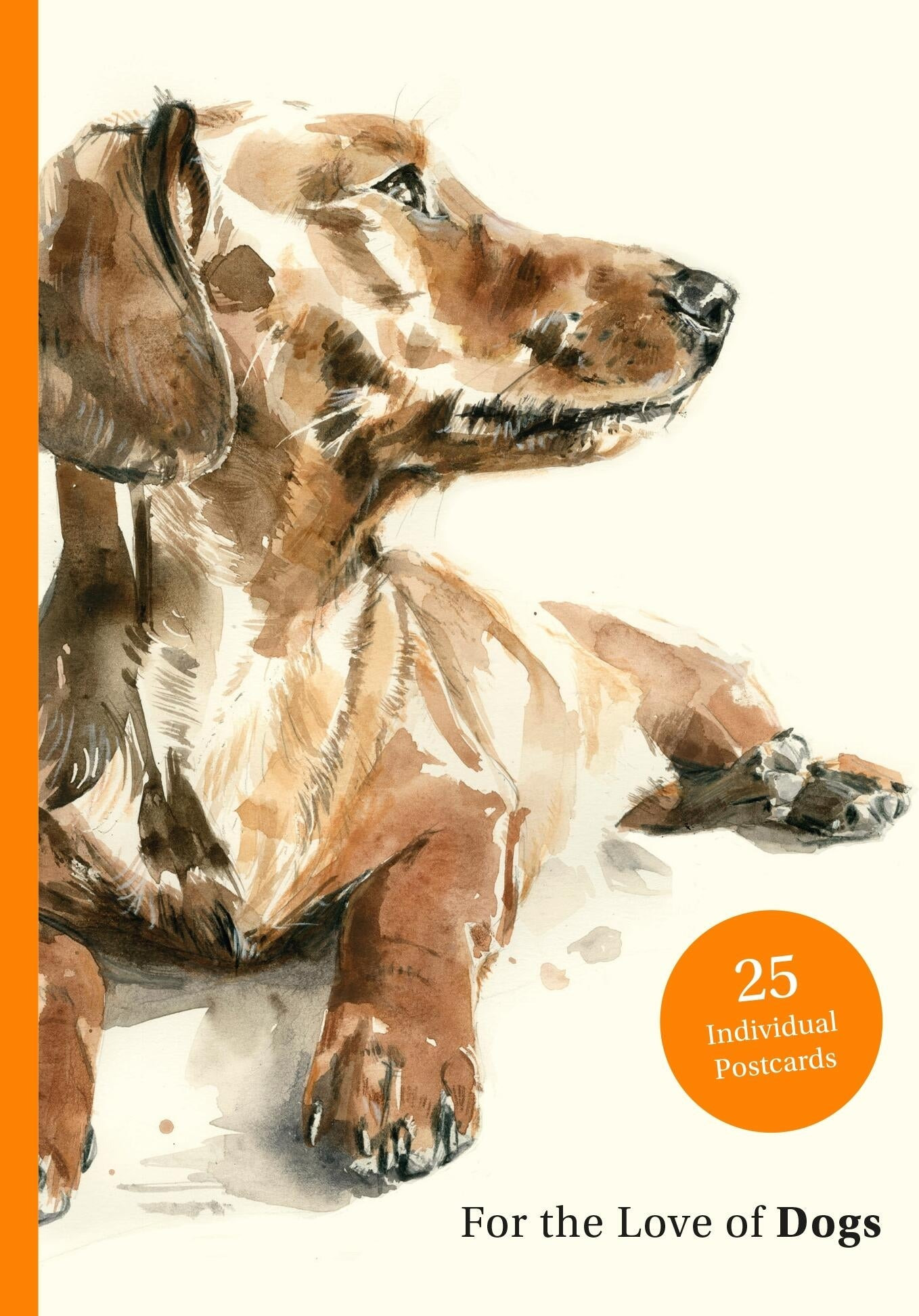 For the Love of Dogs: 25 Postcards cover