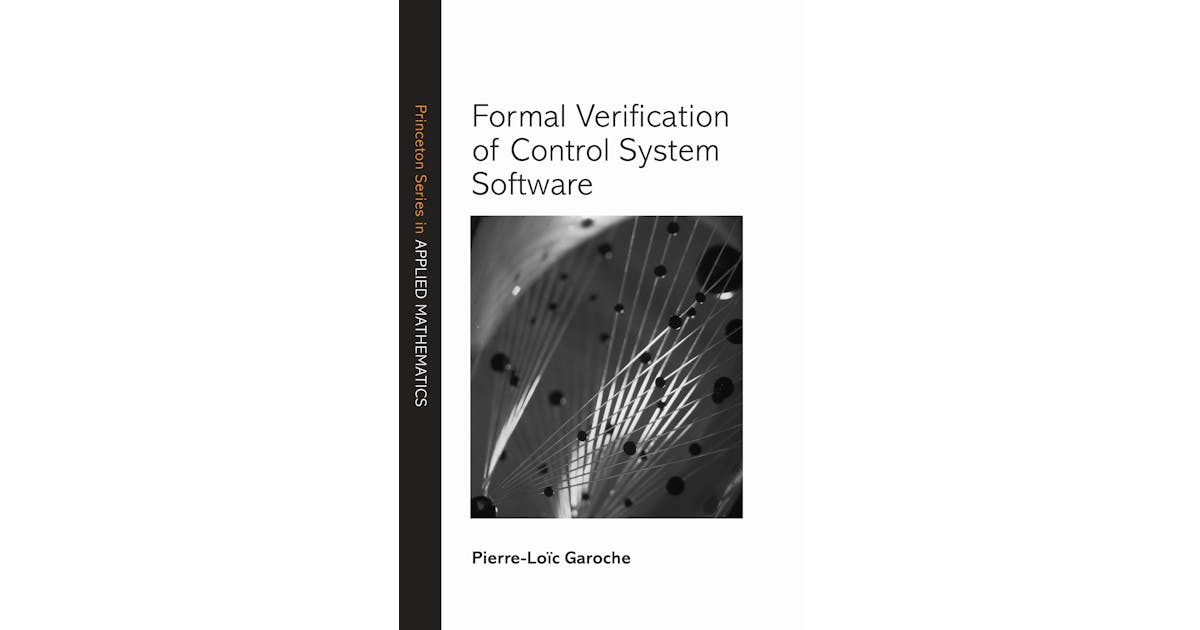 Formal Verification of Control System Software cover