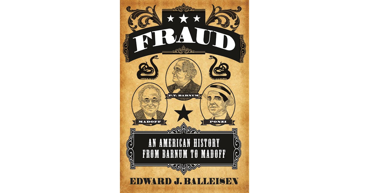 Fraud: An American History from Barnum to Madoff cover