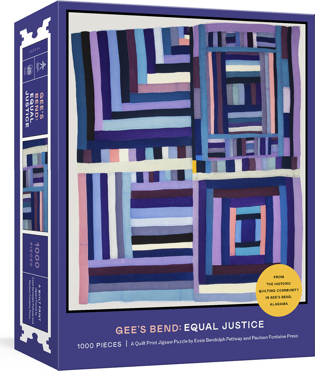Gee’s Bend: Equal Justice // A 1,000 Pc Quilt Print Jigsaw for Adults