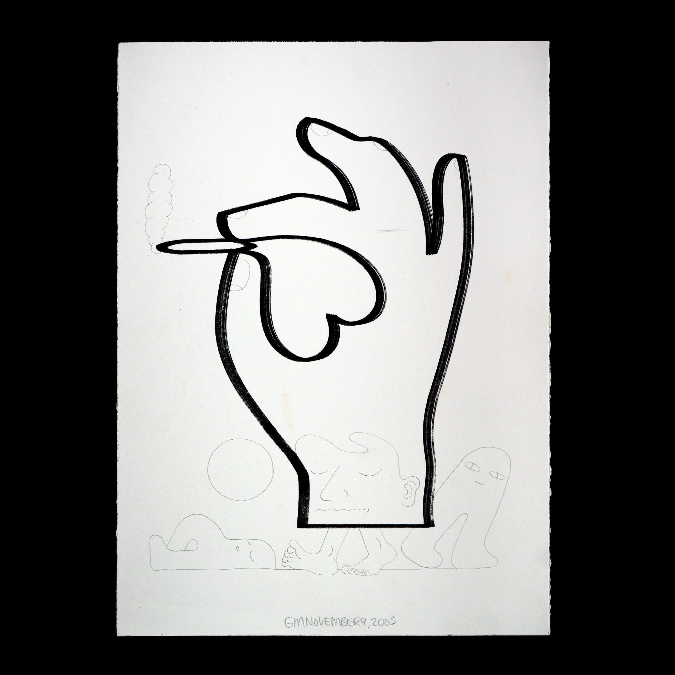 Geoff McFetridge: Original Drawing, 2003