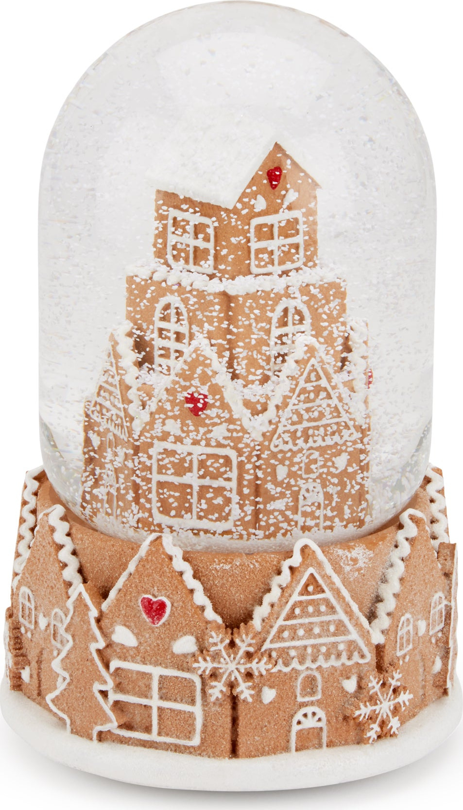 Gingerbread Music Snow Globe