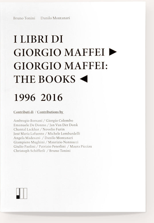 Giorgio Maffei: The Books, 1996-2016