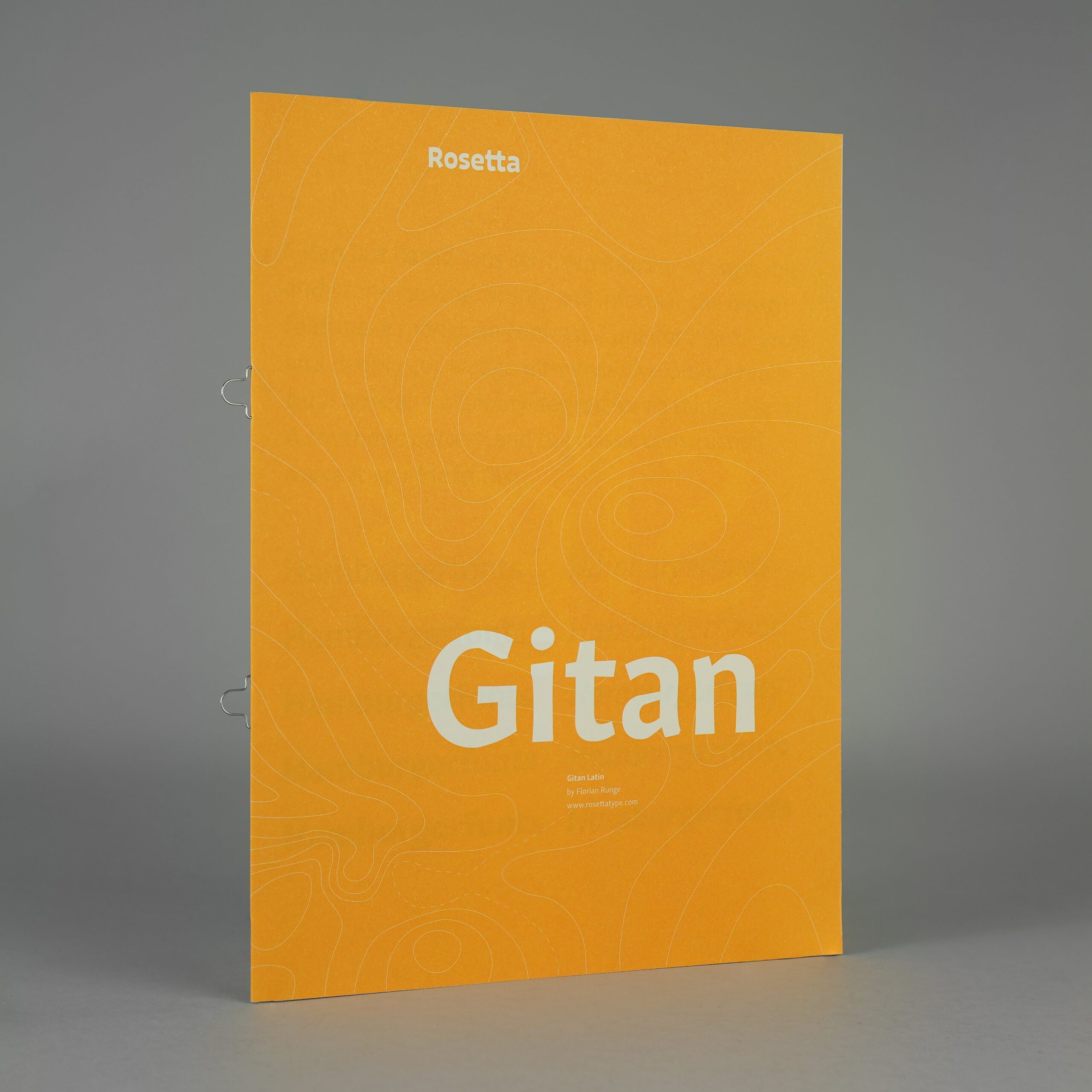 Gitan Type Specimen