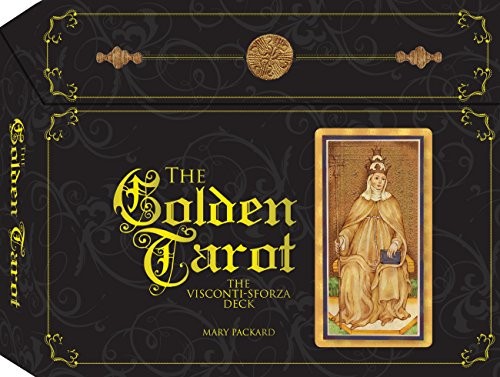 Golden Tarot: The Visconti-Sforza Deck (Cloth) cover