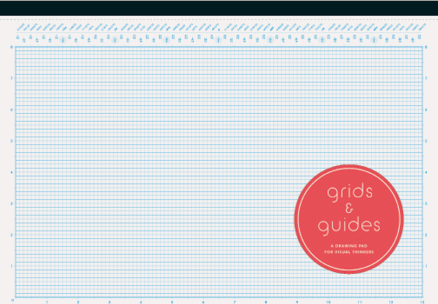 Grids & Guides Drawing Pad cover