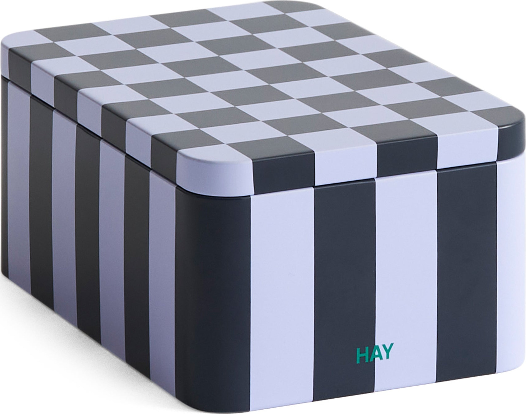 HAY Tin Container – Dark Blue/ Lavendar