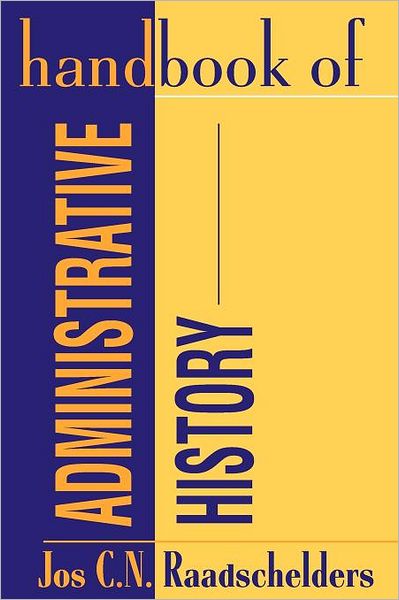 Handbook of Administrative History cover