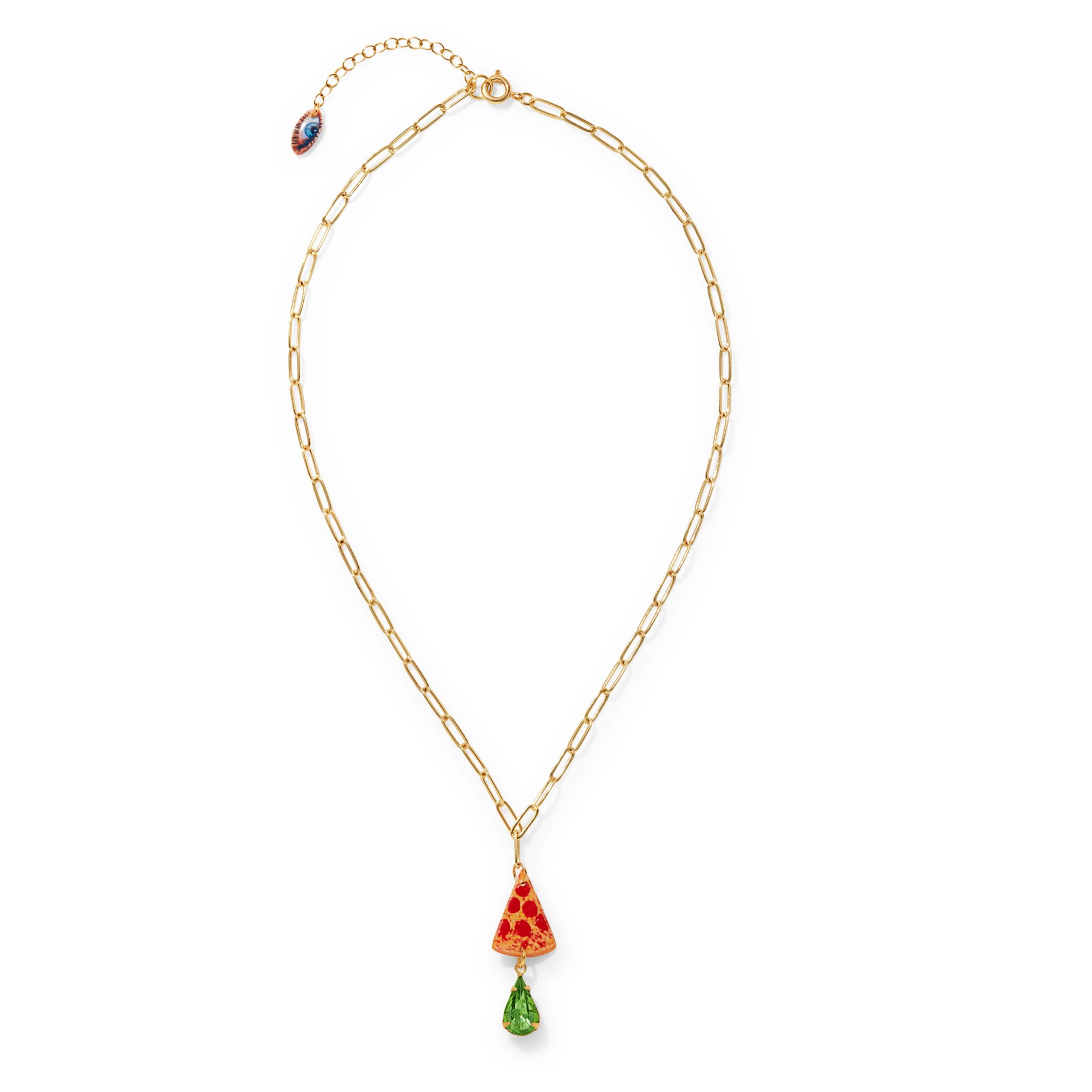 Haricot Vert NYC Charm Pendant Necklace – Pizza