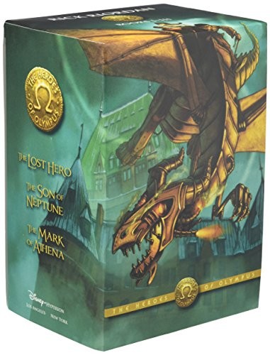 Heroes of Olympus Paperback 3book Boxed Set cover