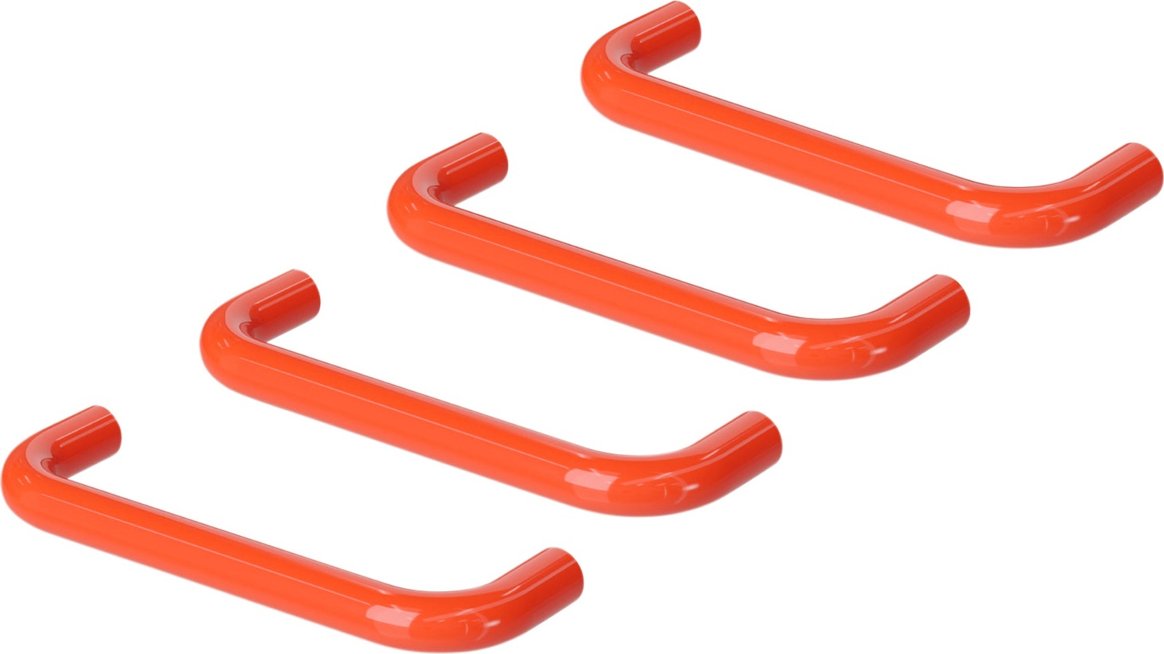 Hewi Cabinet Handles – Set of 4 – Coral