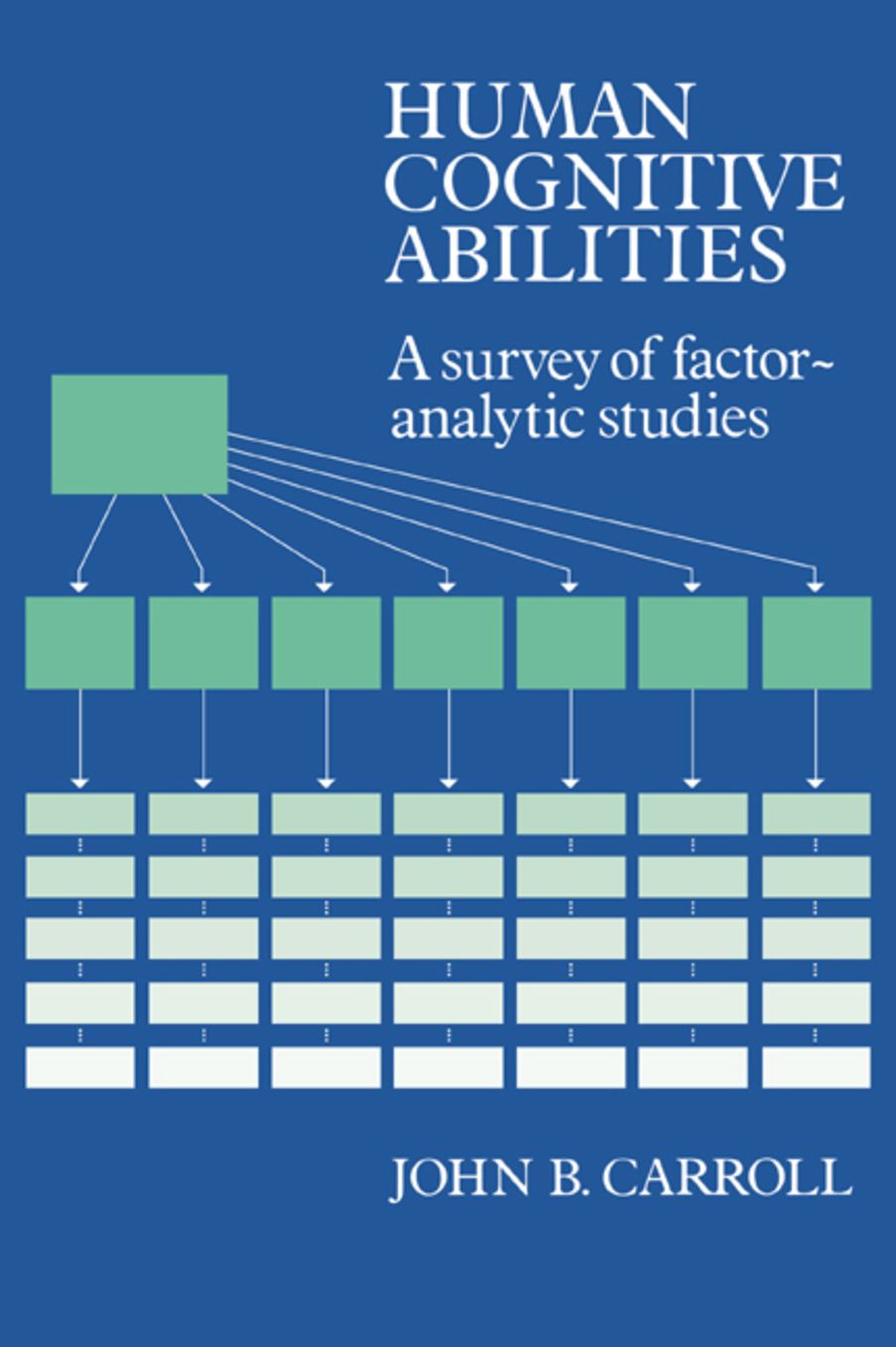 Human Cognitive Abilities: A Survey of Factor-Analytic Studies cover