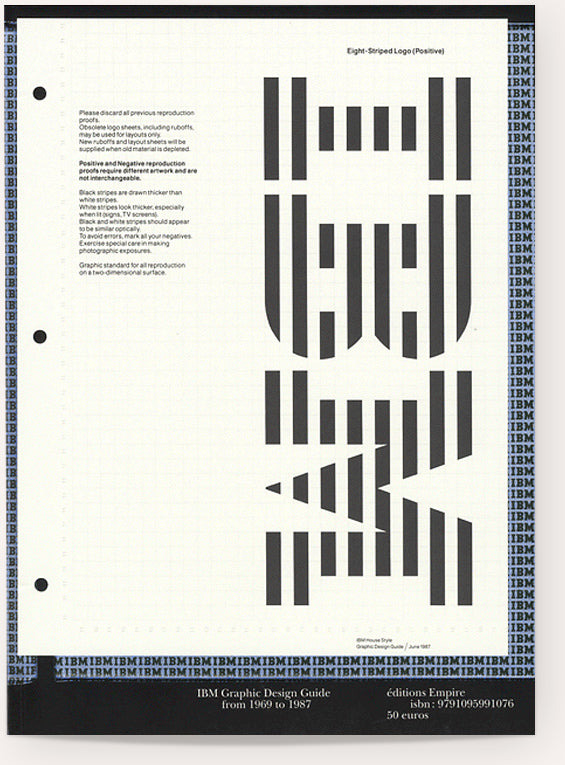 IBM – Graphic Design Guide From 1969 To 1987