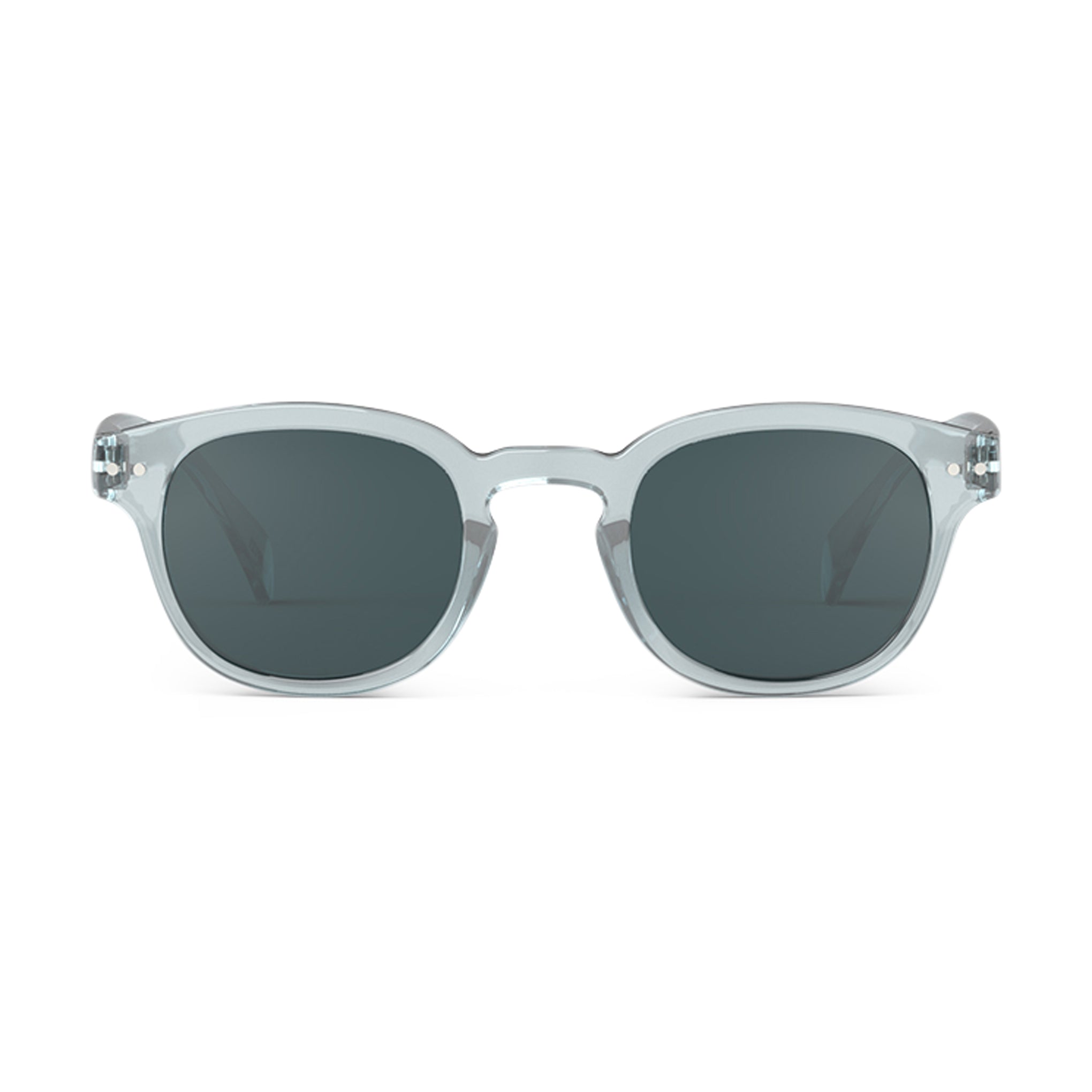 IZIPIZI Rounded-Edge Square Sunglasses #C – Frozen Blue