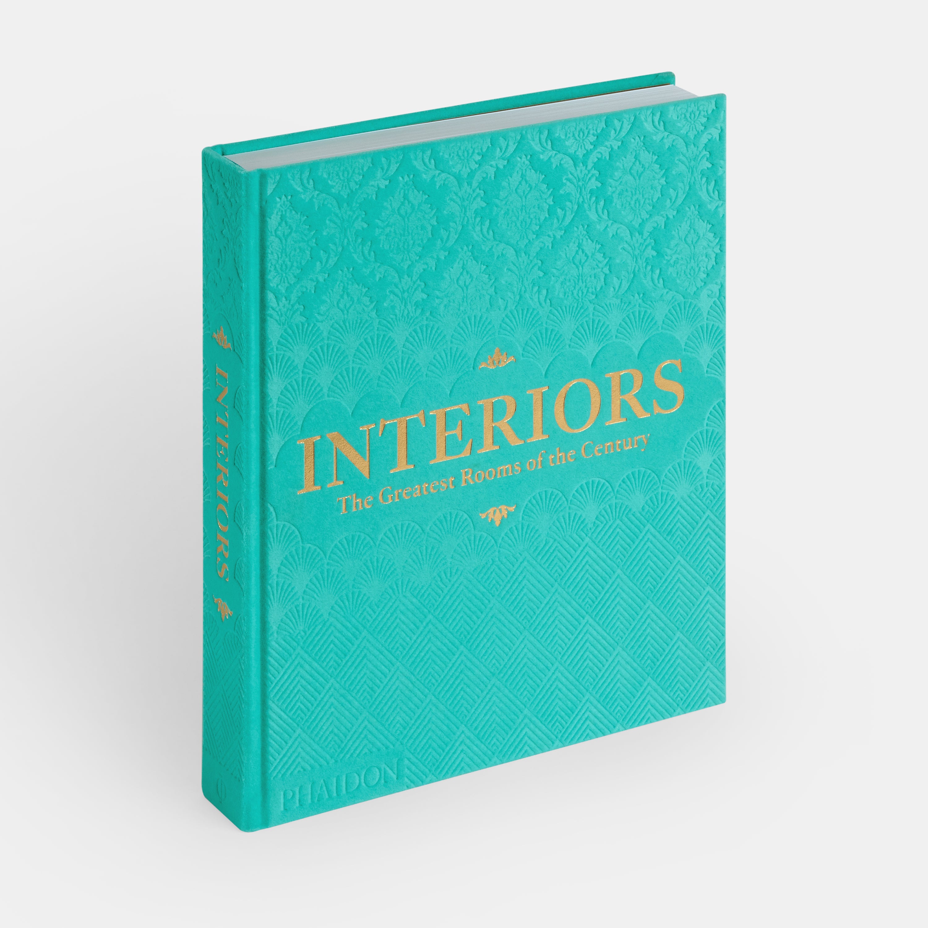 Interiors: The Greatest Rooms of the Century (Sky Blue Edition) cover