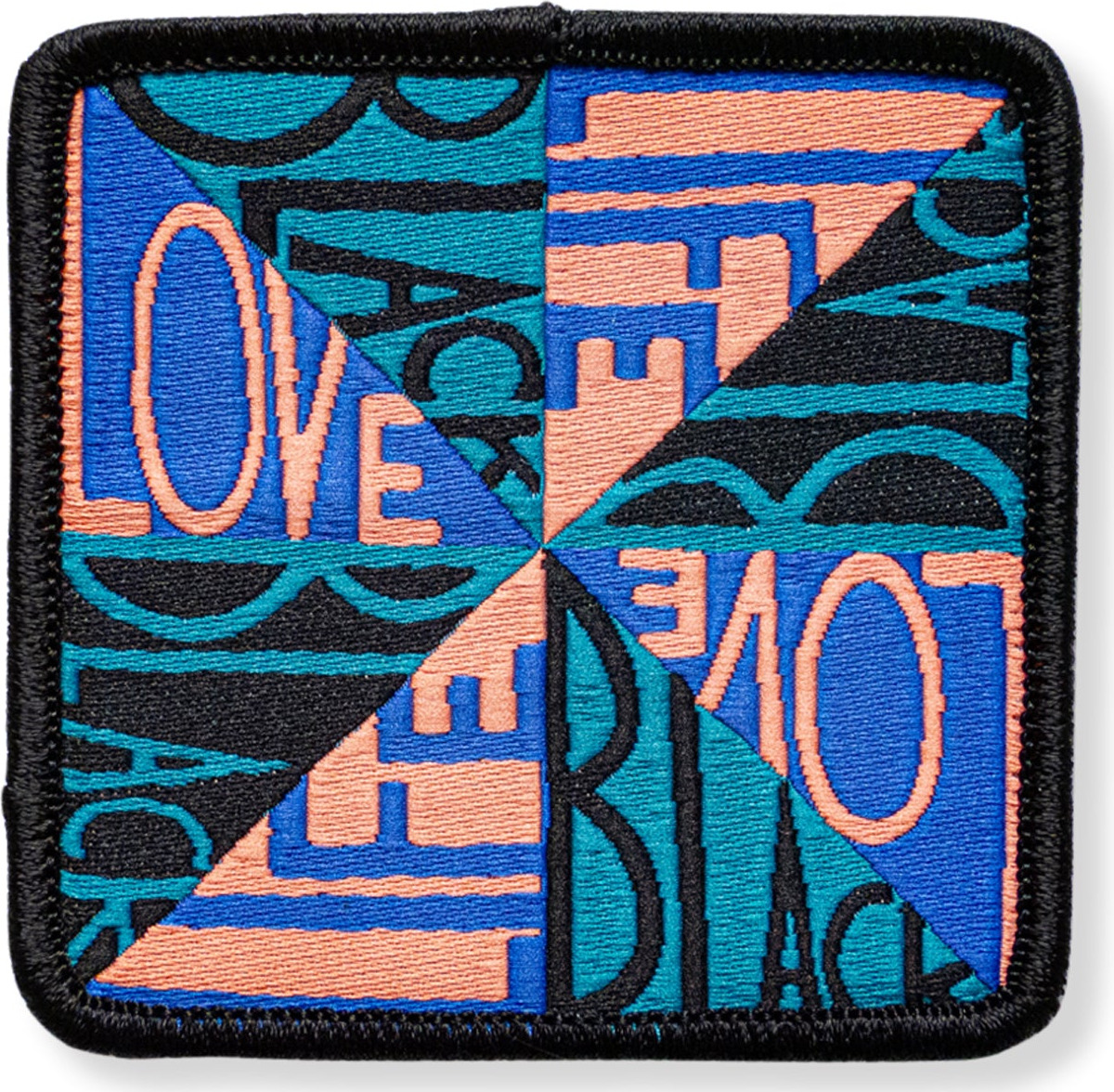 Iron-On Artist Patch – Love Black Life