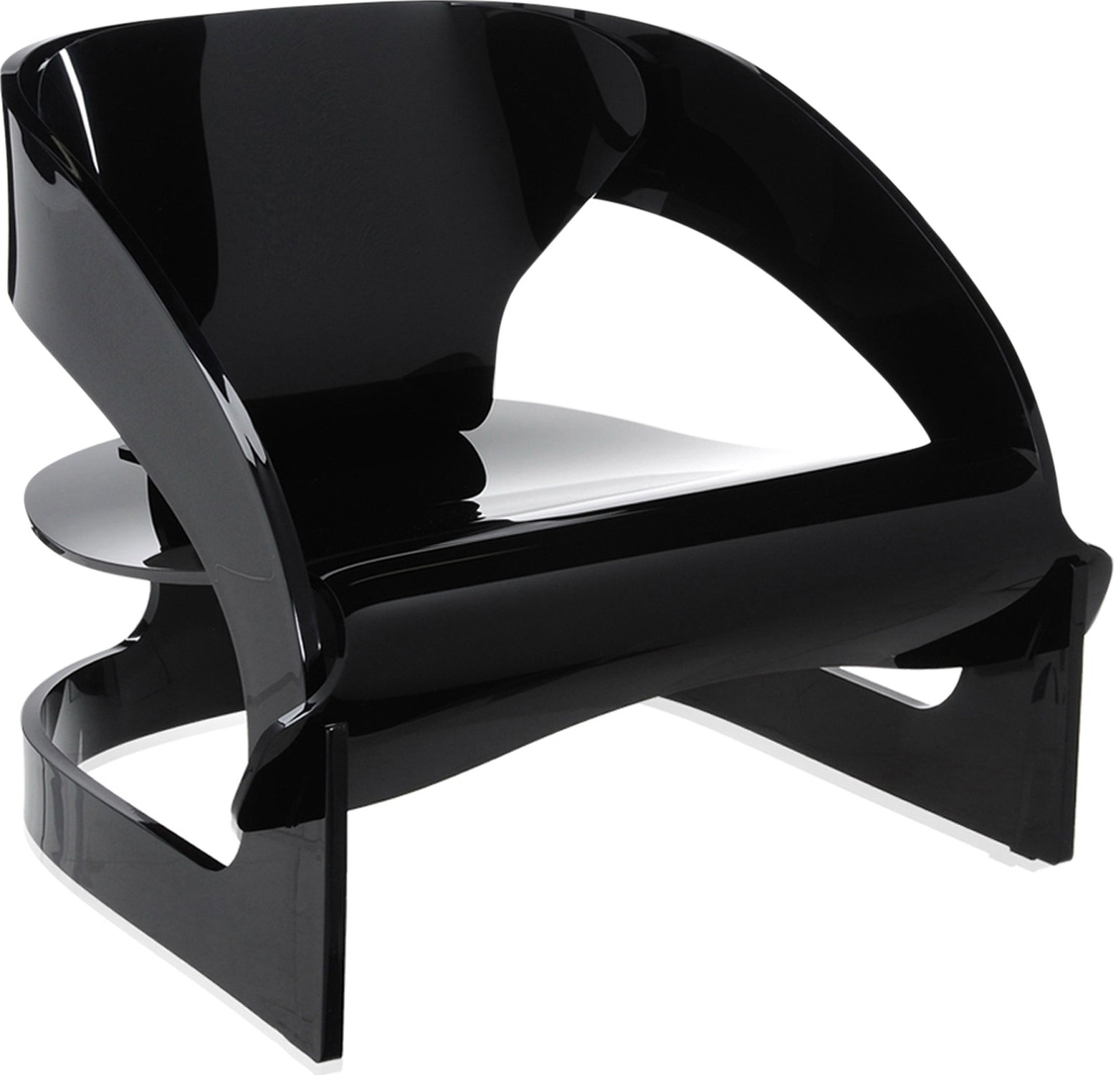 Joe Colombo 4801 Armchair by Kartell – Black
