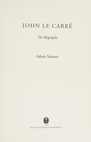 John Le Carre: The Biography cover
