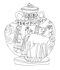 Jonas Wood: A History of The Met: Volume I – ARTBOOK cover