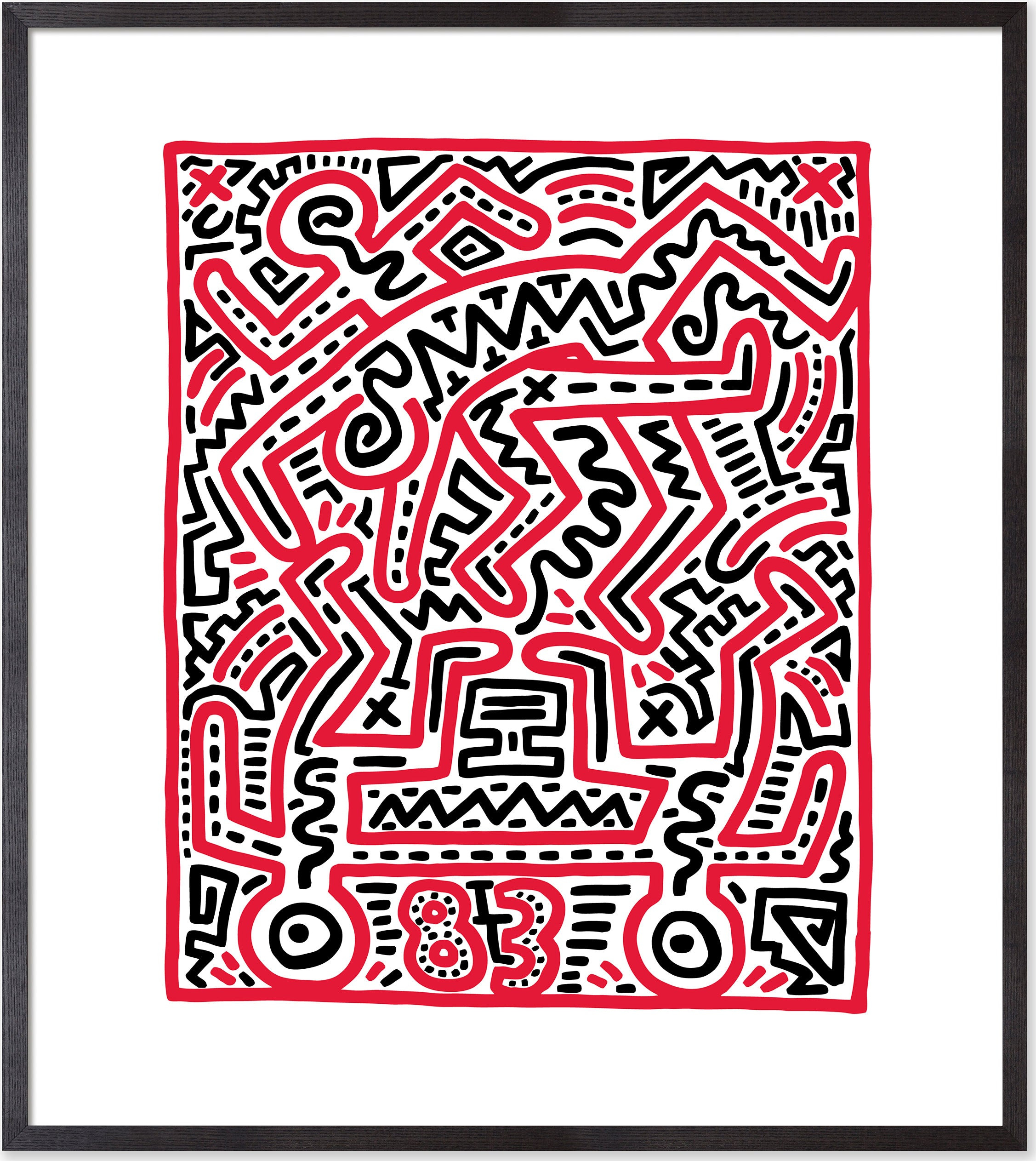 Keith Haring: Fun Gallery Framed Print cover