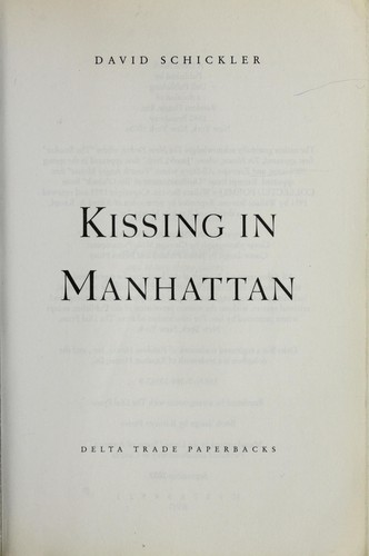 Kissing in Manhattan: Stories cover