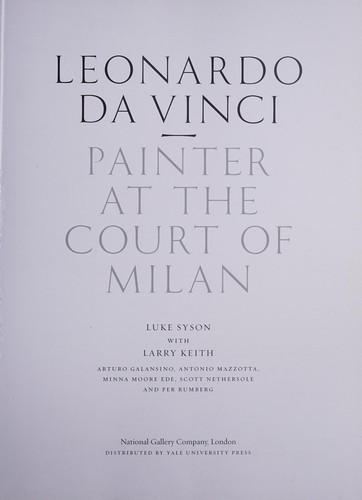 Leonardo Da Vinci: Painter at the Court of Milan cover