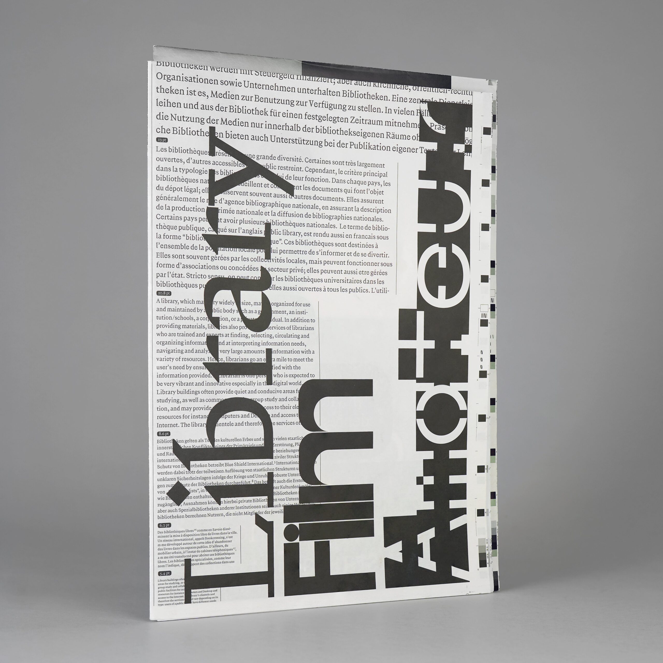 Library, Film, Amateur Type Specimen
