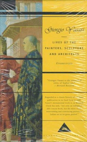 Lives of the Painters, Sculptors and Architects: Introduction by David Ekserdjian cover