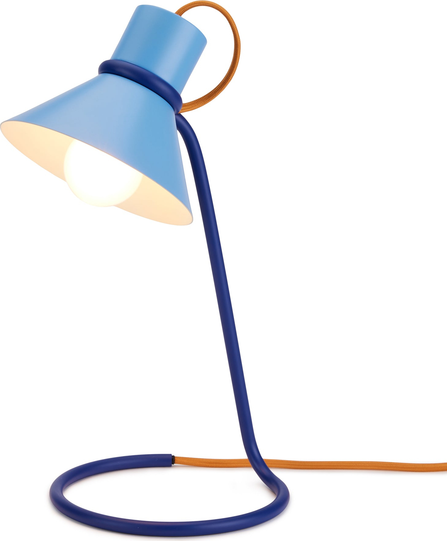 Loop de Loop Table Lamp – Blue/ Dark Blue