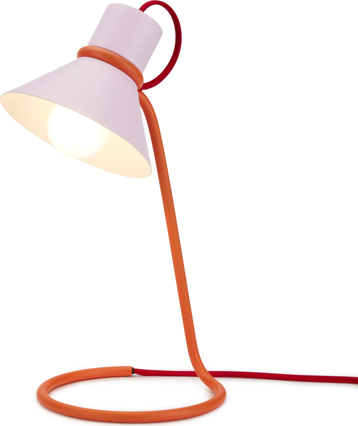 Loop de Loop Table Lamp – Pink/ Orange